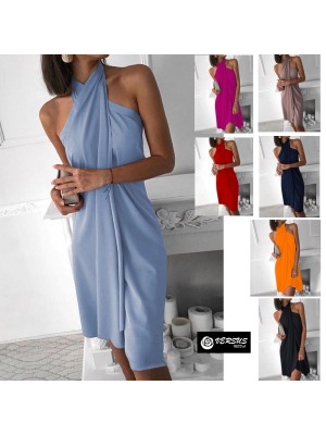 Vestito Copricostume Mare Donna Spalle Nude Pareo Woman Dress Cover Ups 110252V